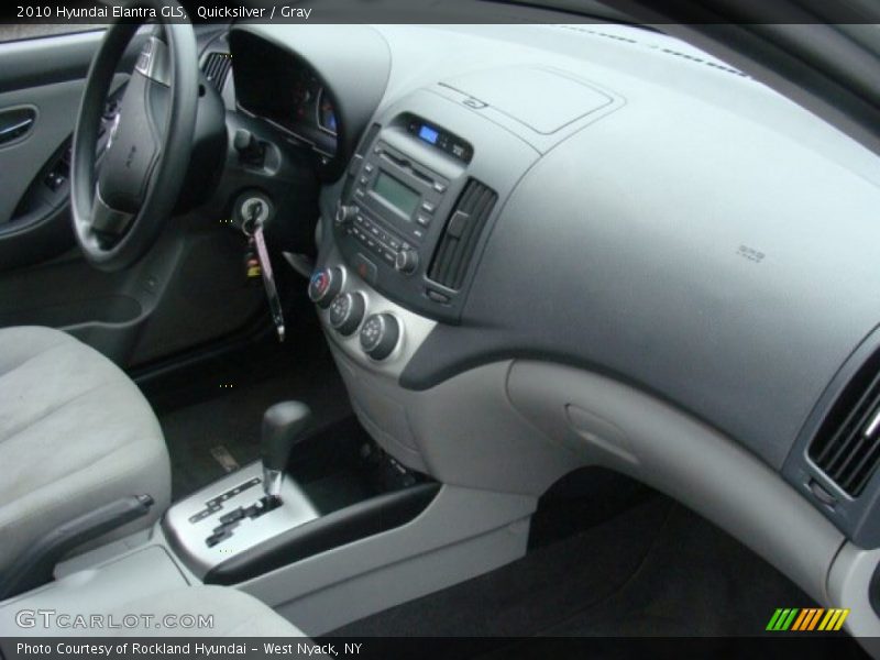 Quicksilver / Gray 2010 Hyundai Elantra GLS