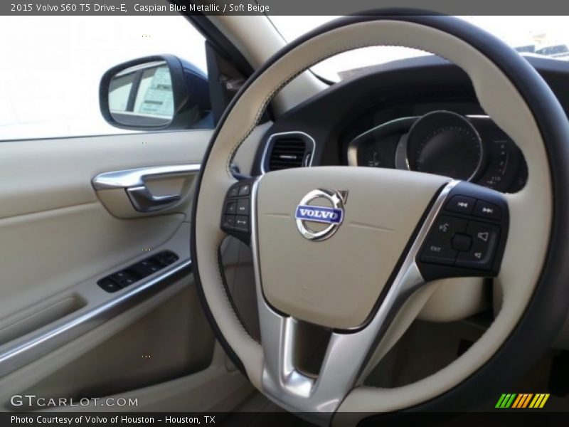 Caspian Blue Metallic / Soft Beige 2015 Volvo S60 T5 Drive-E