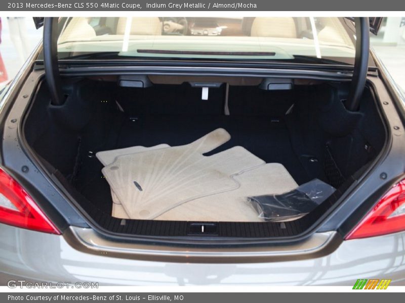 Indium Grey Metallic / Almond/Mocha 2013 Mercedes-Benz CLS 550 4Matic Coupe