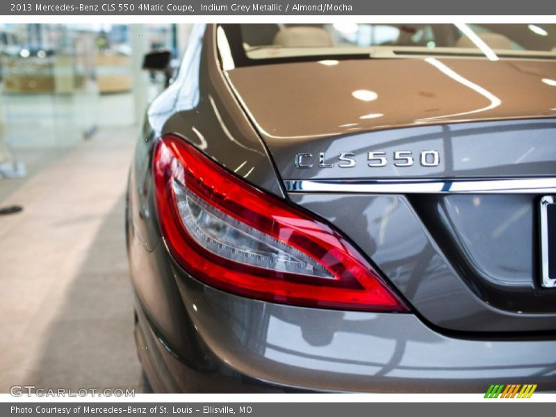 Indium Grey Metallic / Almond/Mocha 2013 Mercedes-Benz CLS 550 4Matic Coupe