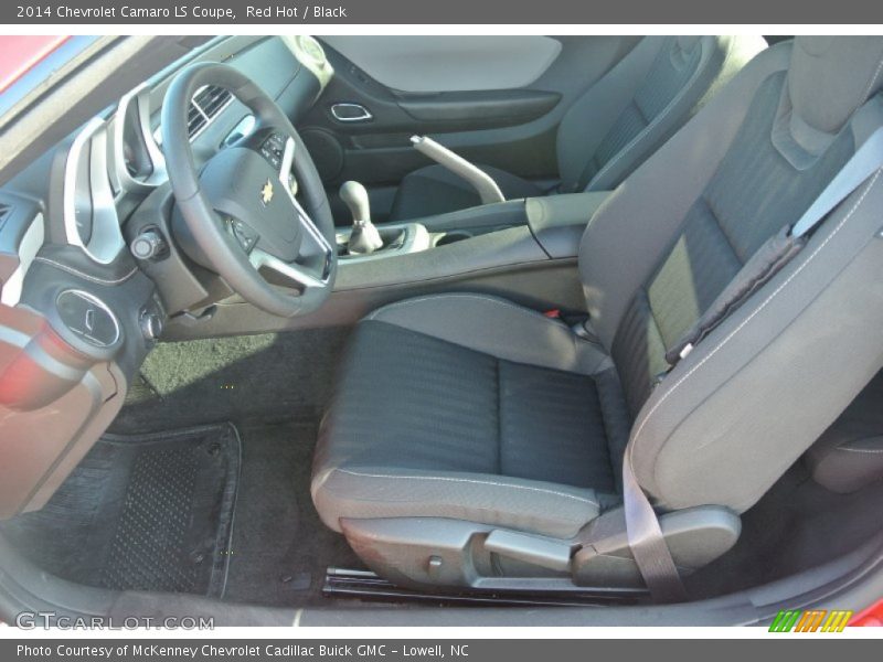 Red Hot / Black 2014 Chevrolet Camaro LS Coupe