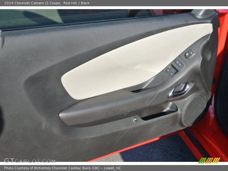 Red Hot / Black 2014 Chevrolet Camaro LS Coupe