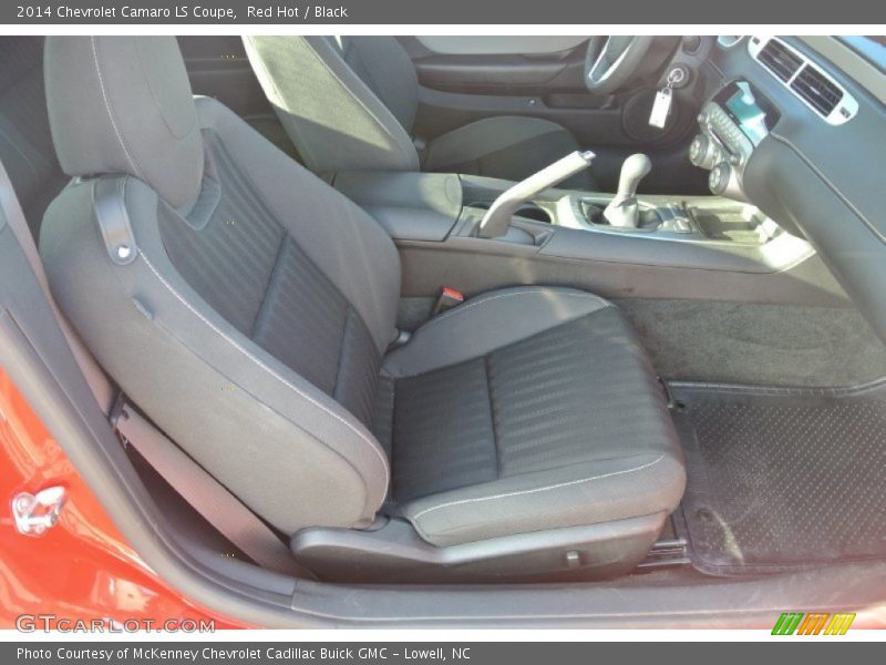 Red Hot / Black 2014 Chevrolet Camaro LS Coupe