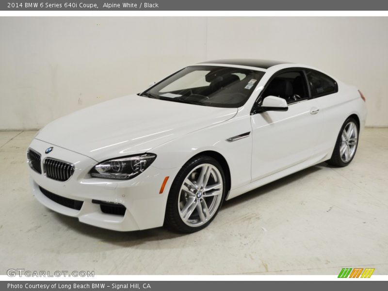 Front 3/4 View of 2014 6 Series 640i Coupe