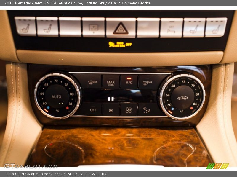 Controls of 2013 CLS 550 4Matic Coupe