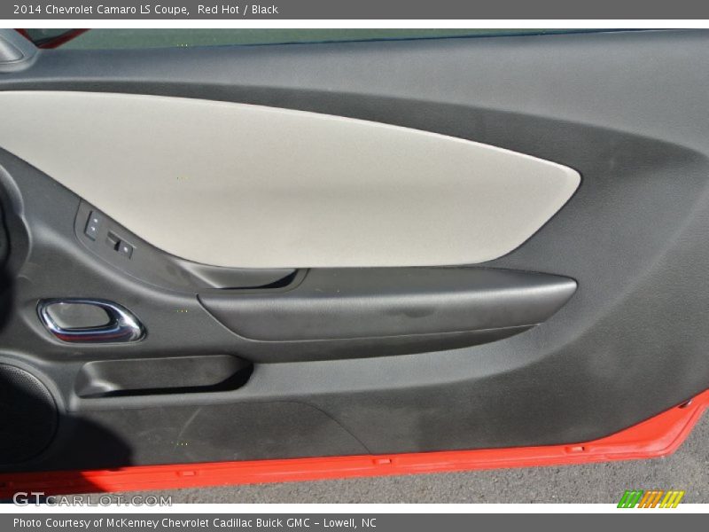 Red Hot / Black 2014 Chevrolet Camaro LS Coupe