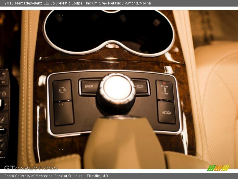 Indium Grey Metallic / Almond/Mocha 2013 Mercedes-Benz CLS 550 4Matic Coupe