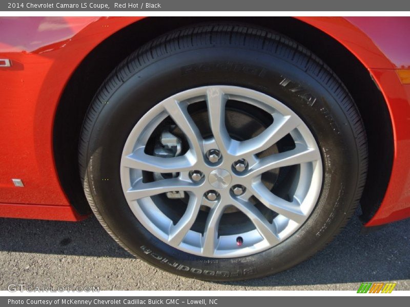 Red Hot / Black 2014 Chevrolet Camaro LS Coupe