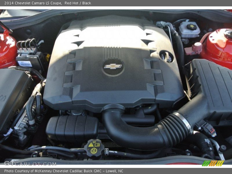 Red Hot / Black 2014 Chevrolet Camaro LS Coupe