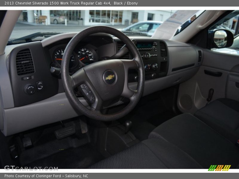 Black / Ebony 2013 Chevrolet Silverado 1500 Work Truck Regular Cab 4x4