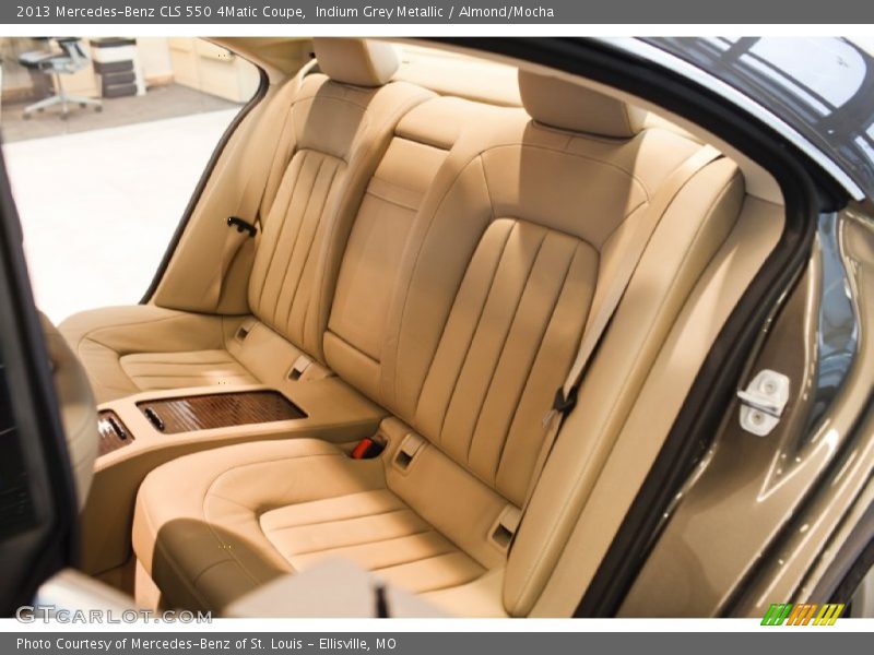 Rear Seat of 2013 CLS 550 4Matic Coupe
