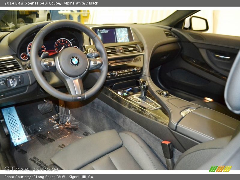 Black Interior - 2014 6 Series 640i Coupe 