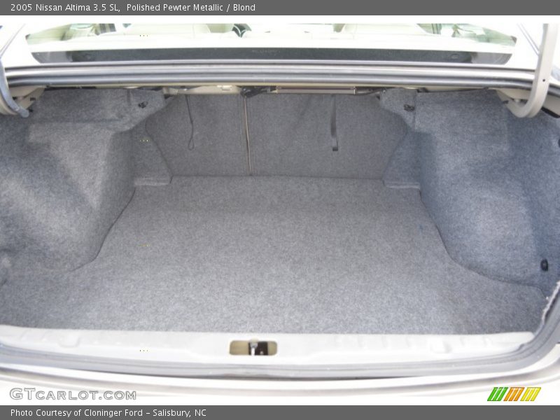 Polished Pewter Metallic / Blond 2005 Nissan Altima 3.5 SL