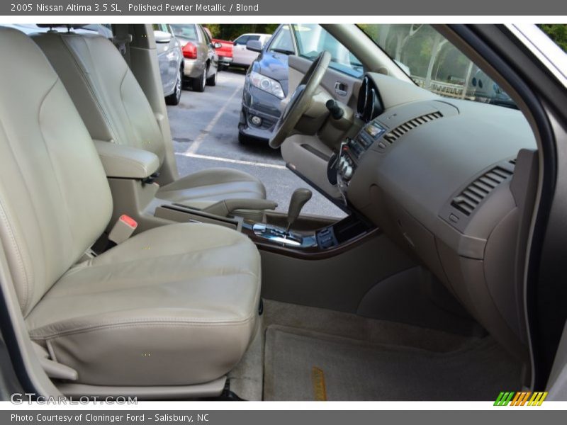 Polished Pewter Metallic / Blond 2005 Nissan Altima 3.5 SL
