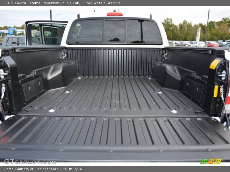 Super White / Graphite 2015 Toyota Tacoma PreRunner Double Cab