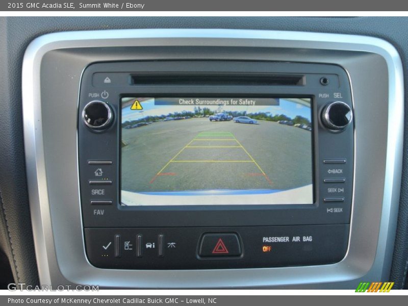 Summit White / Ebony 2015 GMC Acadia SLE