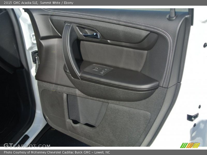 Summit White / Ebony 2015 GMC Acadia SLE