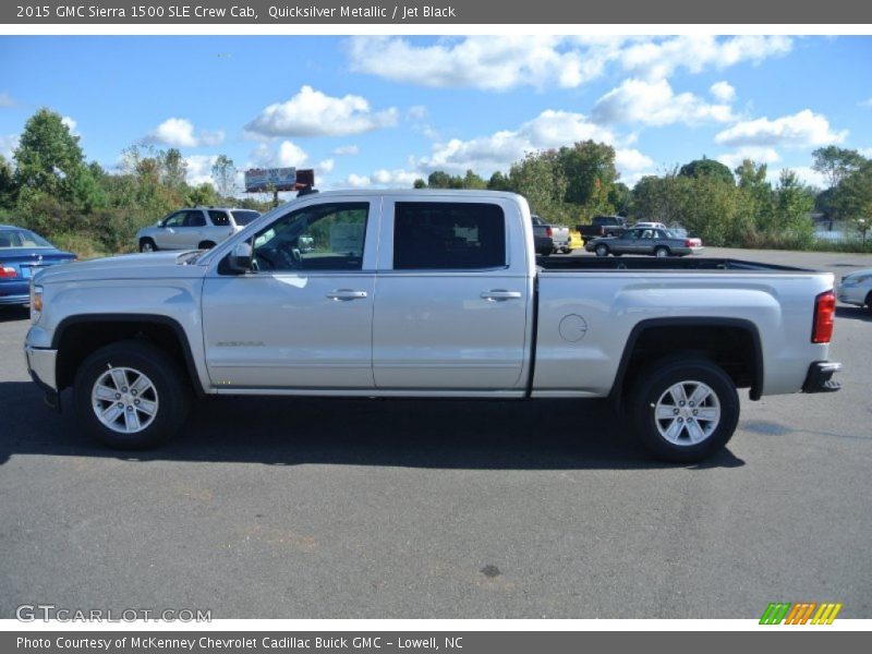 2015 Sierra 1500 SLE Crew Cab Quicksilver Metallic