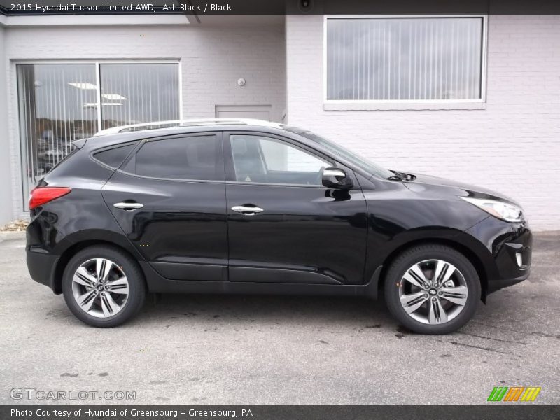 Ash Black / Black 2015 Hyundai Tucson Limited AWD
