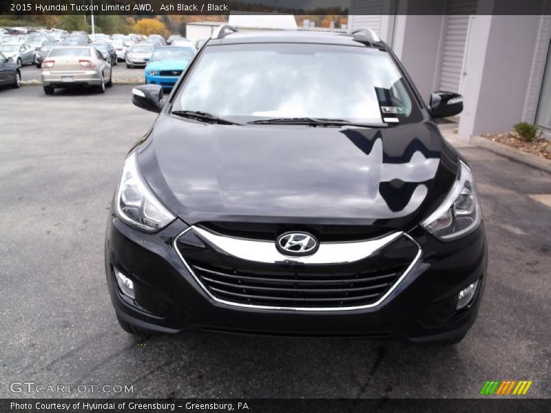 Ash Black / Black 2015 Hyundai Tucson Limited AWD