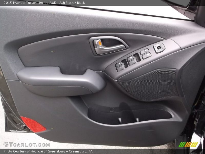 Ash Black / Black 2015 Hyundai Tucson Limited AWD