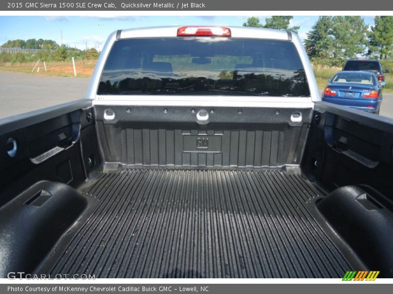 Quicksilver Metallic / Jet Black 2015 GMC Sierra 1500 SLE Crew Cab