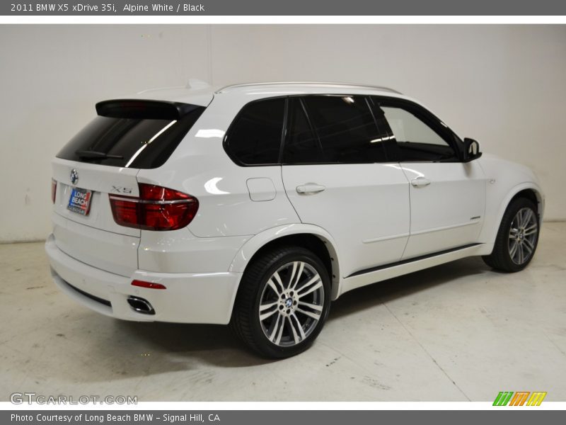 Alpine White / Black 2011 BMW X5 xDrive 35i