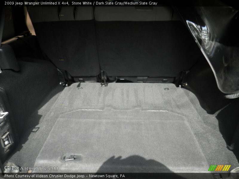 Stone White / Dark Slate Gray/Medium Slate Gray 2009 Jeep Wrangler Unlimited X 4x4