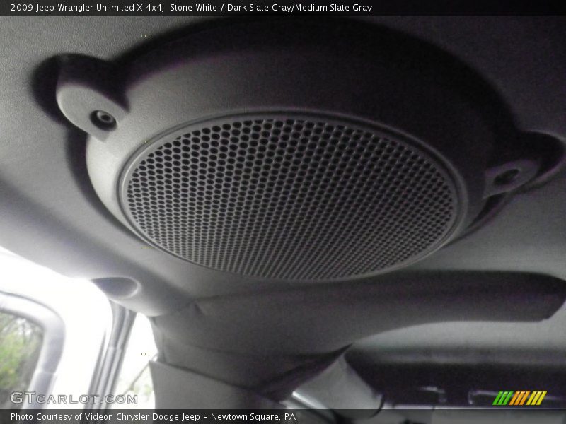 Stone White / Dark Slate Gray/Medium Slate Gray 2009 Jeep Wrangler Unlimited X 4x4