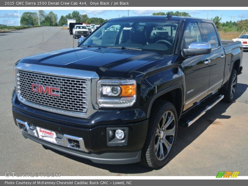 Onyx Black / Jet Black 2015 GMC Sierra 1500 Denali Crew Cab 4x4