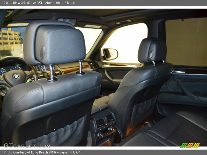 Alpine White / Black 2011 BMW X5 xDrive 35i