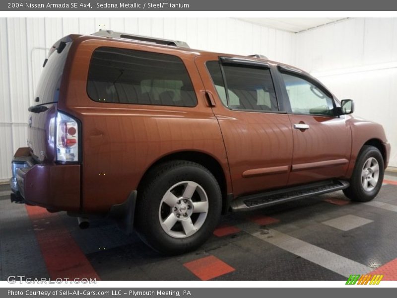 Sedona Metallic / Steel/Titanium 2004 Nissan Armada SE 4x4