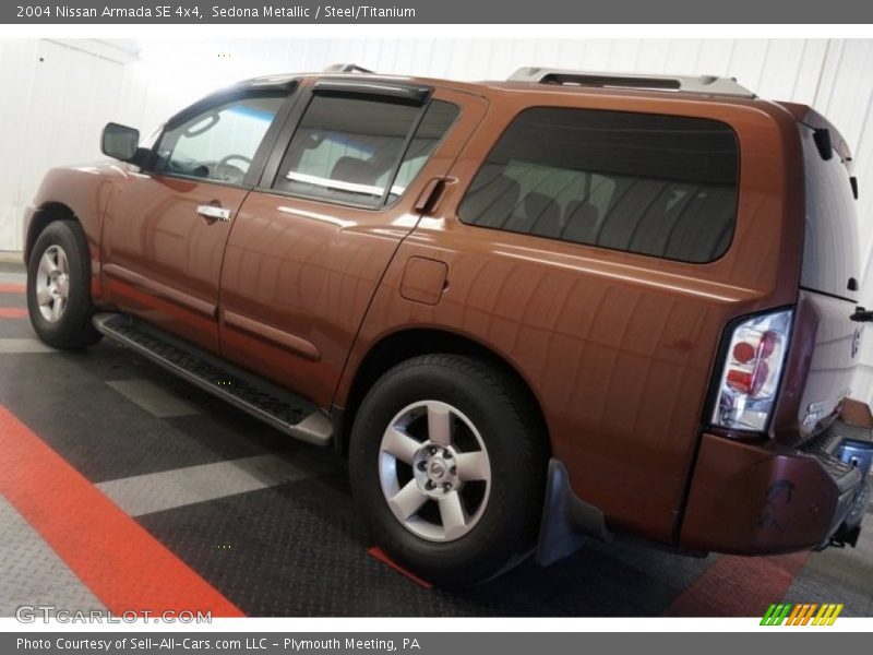 Sedona Metallic / Steel/Titanium 2004 Nissan Armada SE 4x4