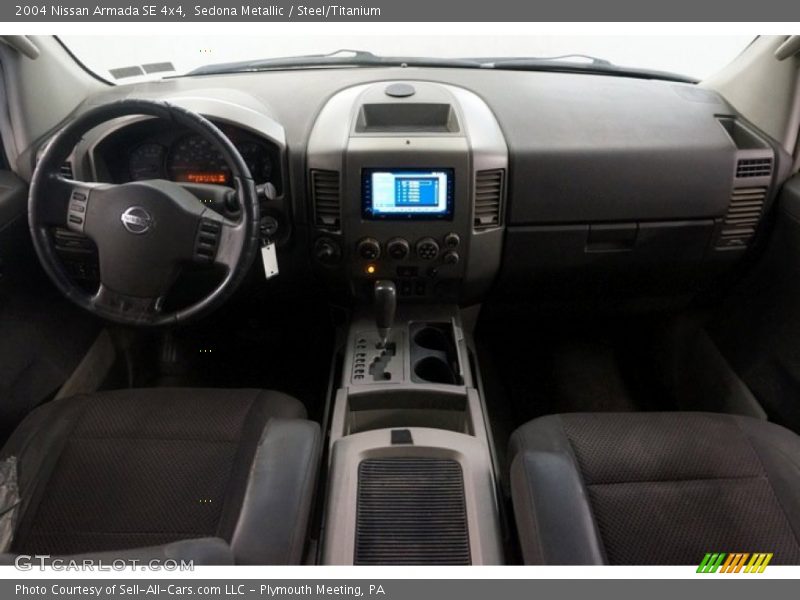 Sedona Metallic / Steel/Titanium 2004 Nissan Armada SE 4x4
