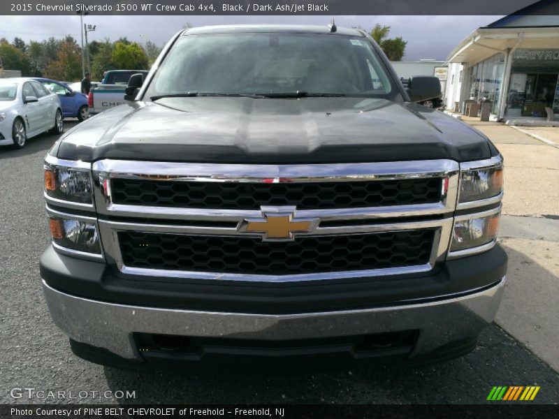 Black / Dark Ash/Jet Black 2015 Chevrolet Silverado 1500 WT Crew Cab 4x4