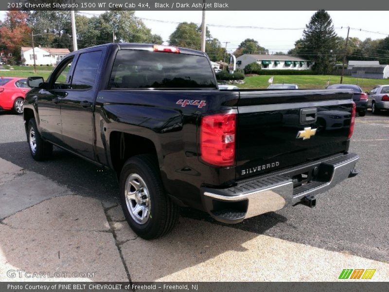 Black / Dark Ash/Jet Black 2015 Chevrolet Silverado 1500 WT Crew Cab 4x4