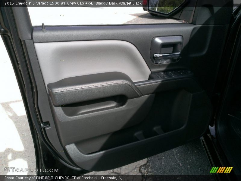 Black / Dark Ash/Jet Black 2015 Chevrolet Silverado 1500 WT Crew Cab 4x4