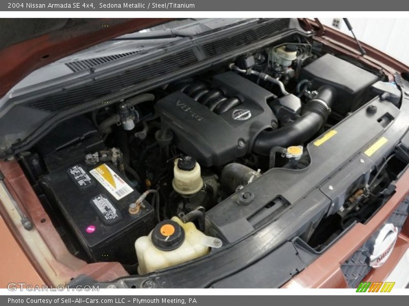 Sedona Metallic / Steel/Titanium 2004 Nissan Armada SE 4x4