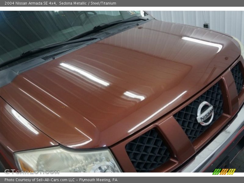 Sedona Metallic / Steel/Titanium 2004 Nissan Armada SE 4x4