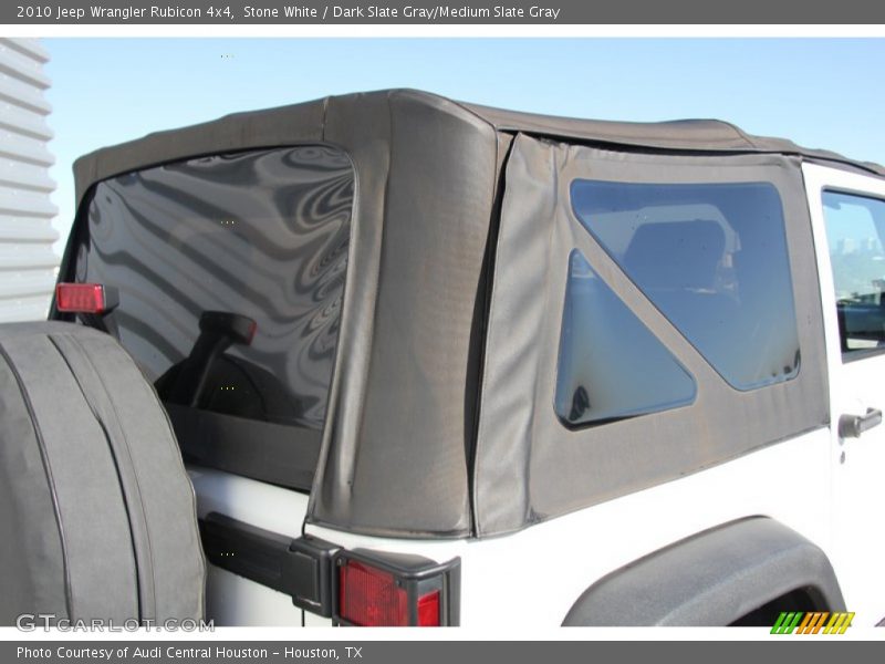 Stone White / Dark Slate Gray/Medium Slate Gray 2010 Jeep Wrangler Rubicon 4x4