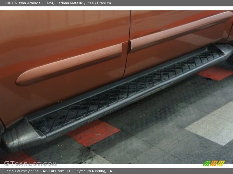 Sedona Metallic / Steel/Titanium 2004 Nissan Armada SE 4x4