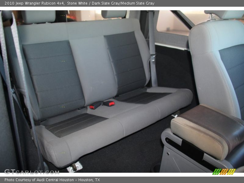 Stone White / Dark Slate Gray/Medium Slate Gray 2010 Jeep Wrangler Rubicon 4x4