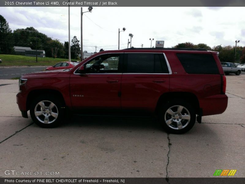 Crystal Red Tintcoat / Jet Black 2015 Chevrolet Tahoe LS 4WD