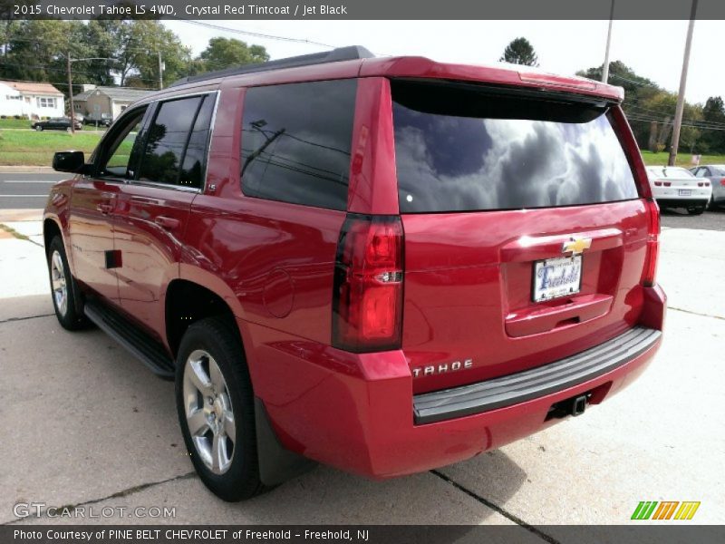 Crystal Red Tintcoat / Jet Black 2015 Chevrolet Tahoe LS 4WD