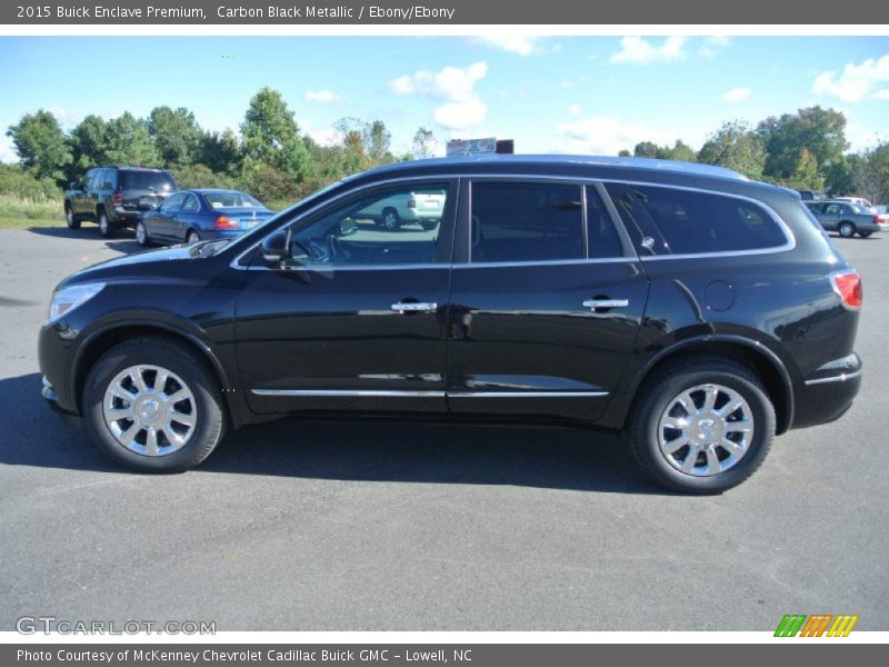 Carbon Black Metallic / Ebony/Ebony 2015 Buick Enclave Premium