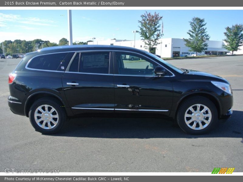 Carbon Black Metallic / Ebony/Ebony 2015 Buick Enclave Premium