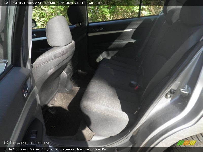 Steel Silver Metallic / Off-Black 2011 Subaru Legacy 2.5i Premium