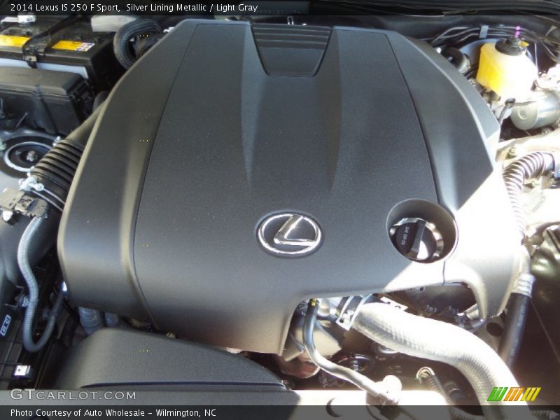 Silver Lining Metallic / Light Gray 2014 Lexus IS 250 F Sport