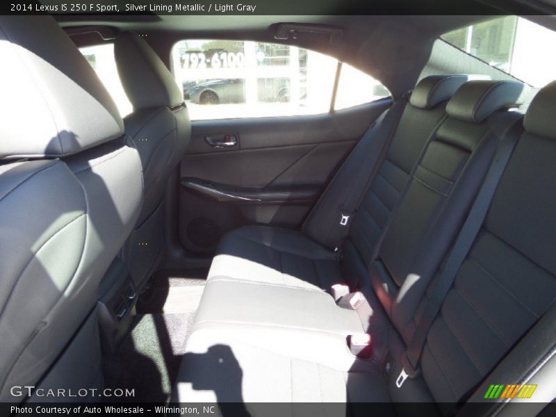 Silver Lining Metallic / Light Gray 2014 Lexus IS 250 F Sport