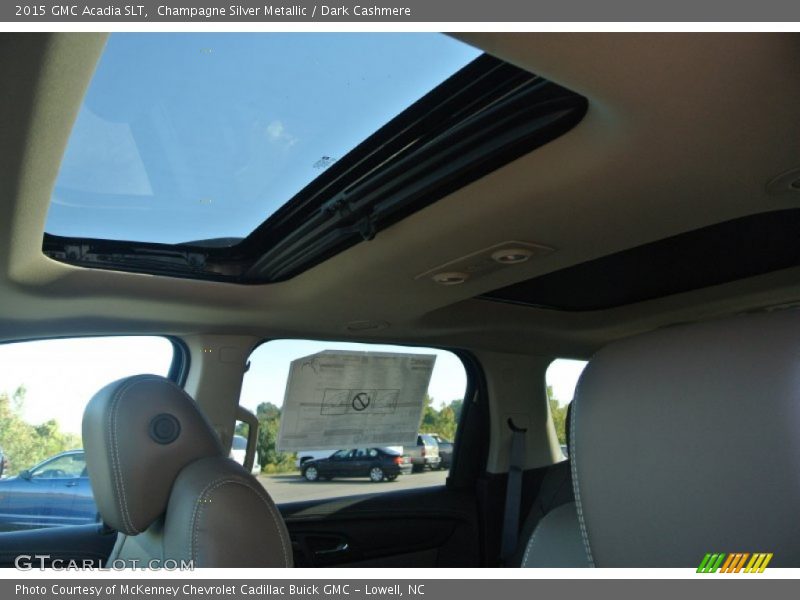 Champagne Silver Metallic / Dark Cashmere 2015 GMC Acadia SLT
